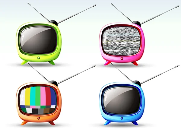 Cute television — Stock Photo, Image