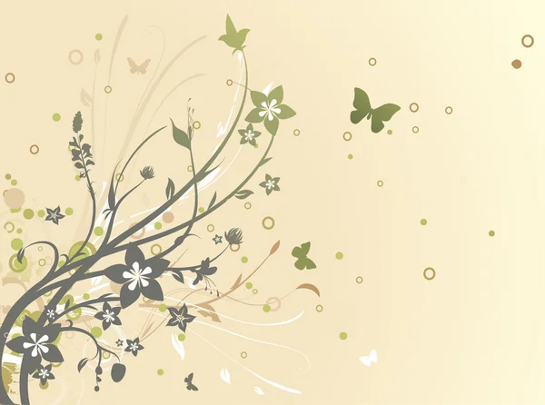 Floral Decorative background — Stock Photo, Image