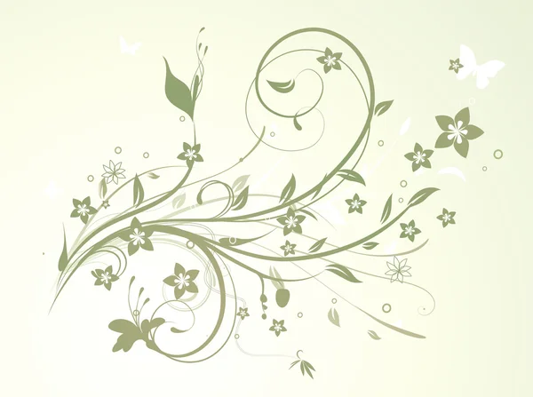 Floral Decorative background — Stock Photo, Image