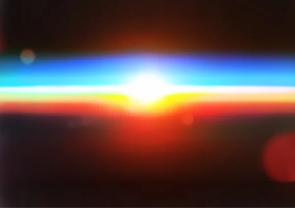 Solen på horisonten — Stockfoto