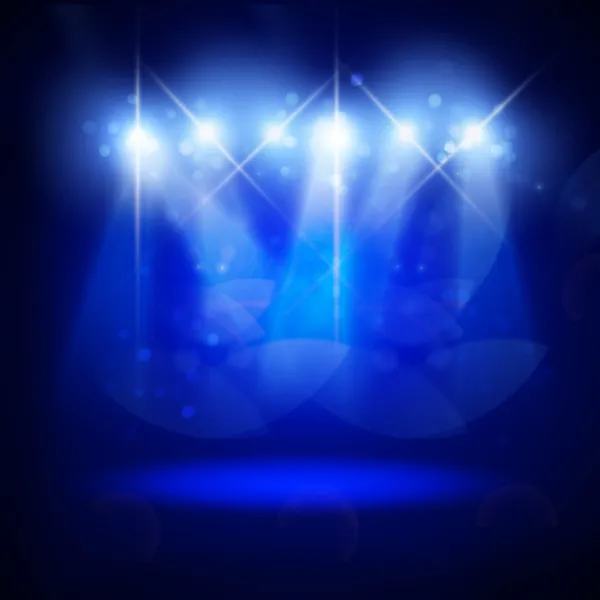 Абстрактное изображение концертного освещения — стоковое фото