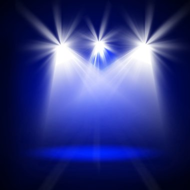 Abstract image of concert lighting clipart