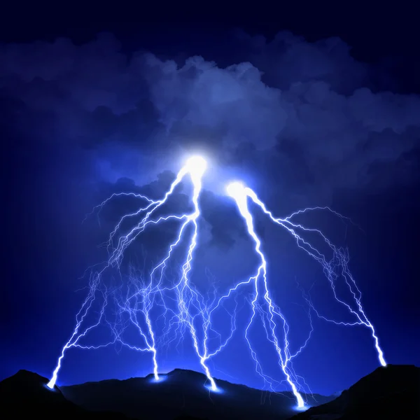 Image of lightning — Stock Photo, Image