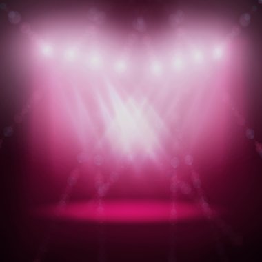 Abstract image of concert lighting clipart