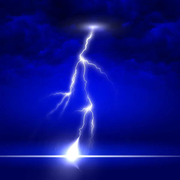 Bilden av lightning — Stockfoto