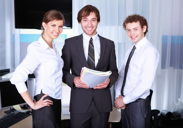 A team of businessmen — Stock Photo, Image