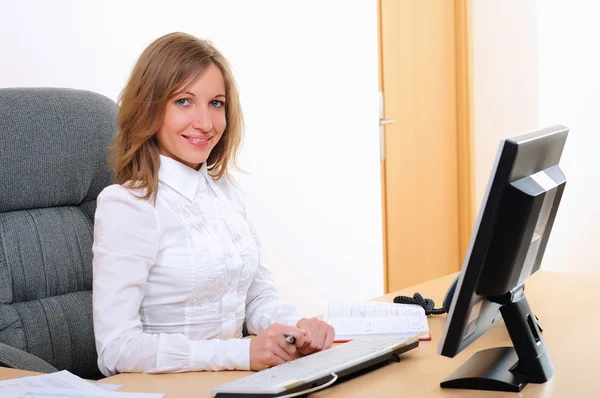Portrait of young business woman Stock Picture