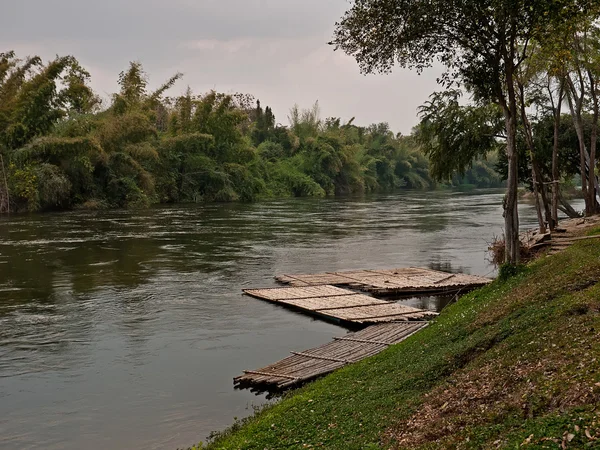 stock image Evening on the river