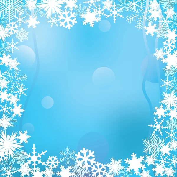 Cadre d'hiver . — Image vectorielle