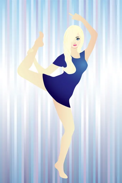 Danseuse. — Image vectorielle