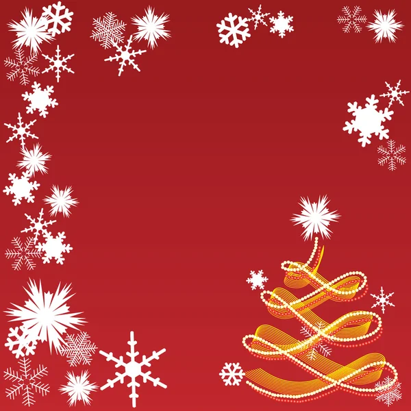 Arbre de Noël. — Image vectorielle