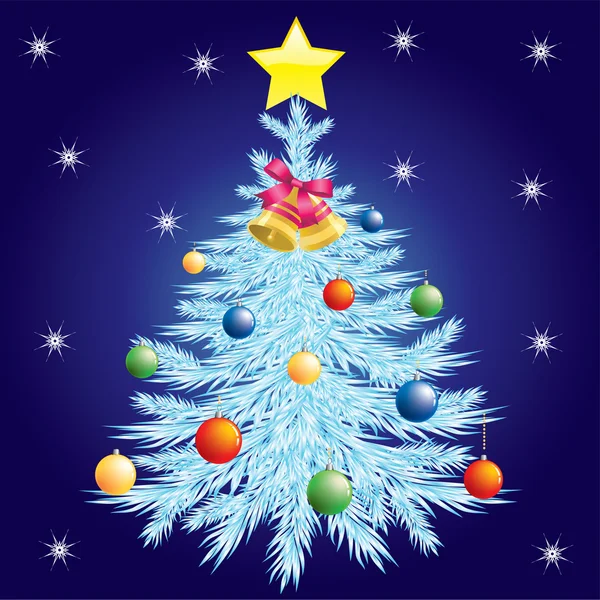 Karácsonyfa. — Stock Vector