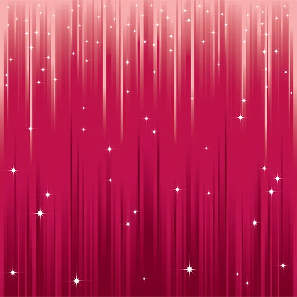 Fond Abstrait Avec Rayures Rouges Étoiles — Image vectorielle