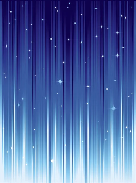 Fond Abstrait Avec Étoiles Rayures Bleues — Image vectorielle
