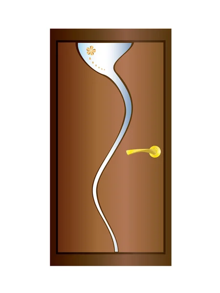 La porte . — Image vectorielle