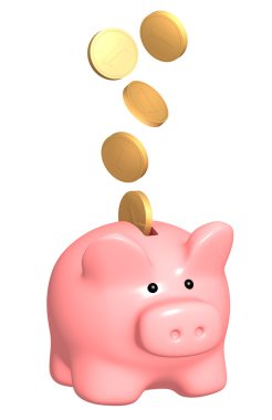 Piggy bank clipart