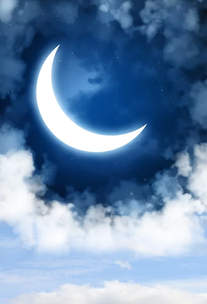 Måne — Stockfoto