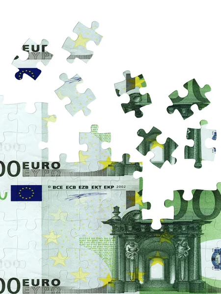 W euro — Zdjęcie stockowe