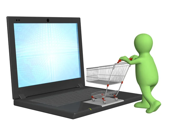 Virtual shopping — Stock Photo, Image