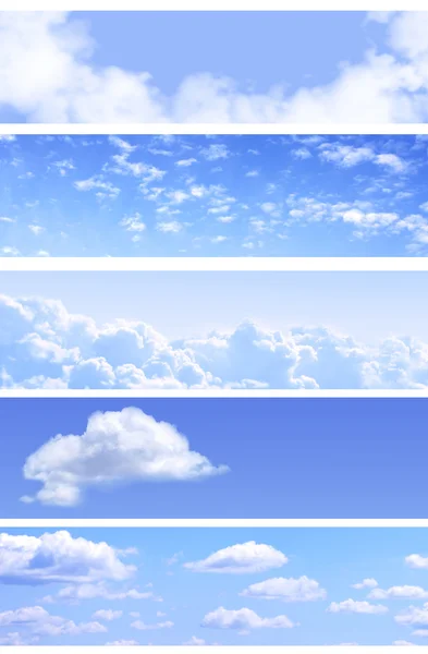 Niebo banery — Zdjęcie stockowe
