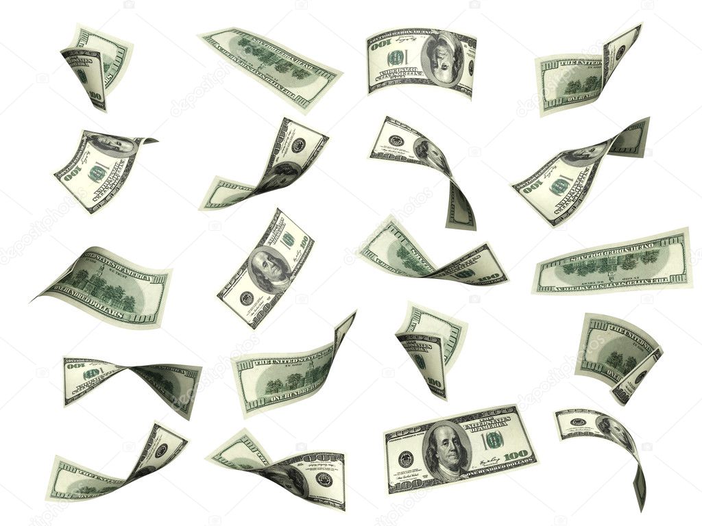 Collection of dollar banknotes — Stock Photo © frenta #4750745