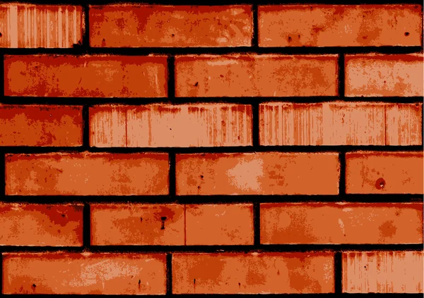 Διάνυσμα τοίχο από τούβλα — Διανυσματικό Αρχείο