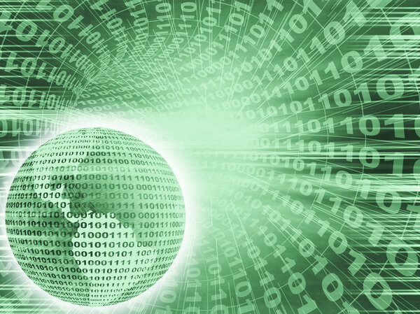 Концепция Интернета - абстрактный фон с символами Интернета
