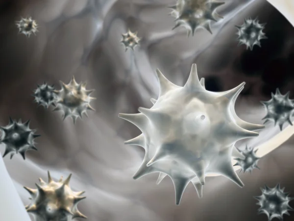 Koloni patojen virüs — Stok fotoğraf