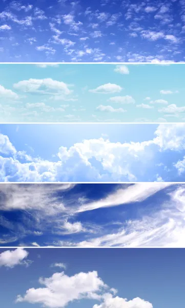 Sky banners — Stock Photo, Image