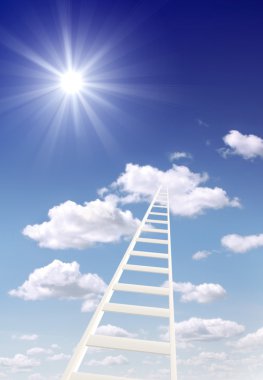 Ladder to sky clipart