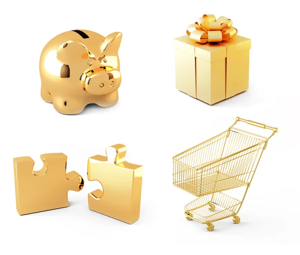 Gouden collectie — Stockfoto