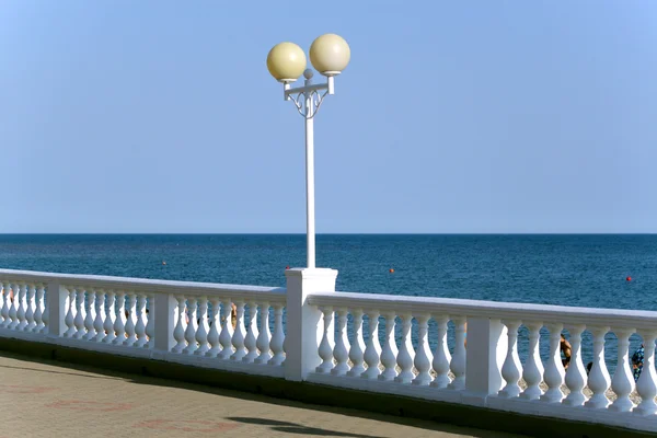 Promenade of the seaside resort — Stock Photo, Image