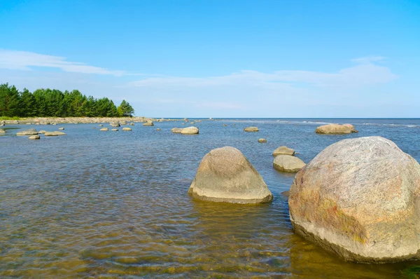 Big stones in water. — Stock Photo, Image