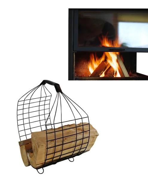 Fireplace. — Stock Photo, Image