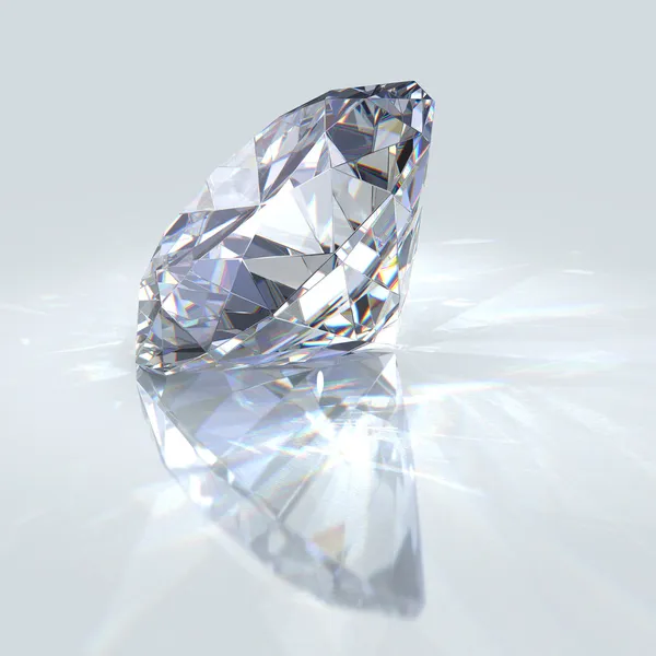 Бриллиантовый камень — стоковое фото