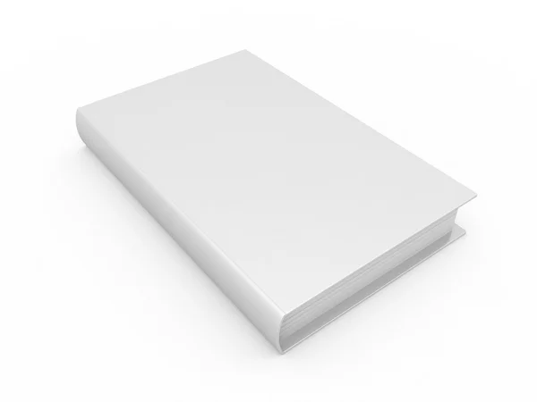 Blank Book Isolated White Background — Stock Photo, Image