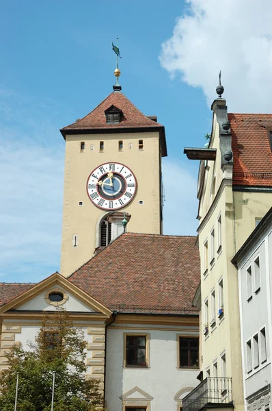 Régi town hall, regensburg, Németország, Bajorország — Stock Fotó