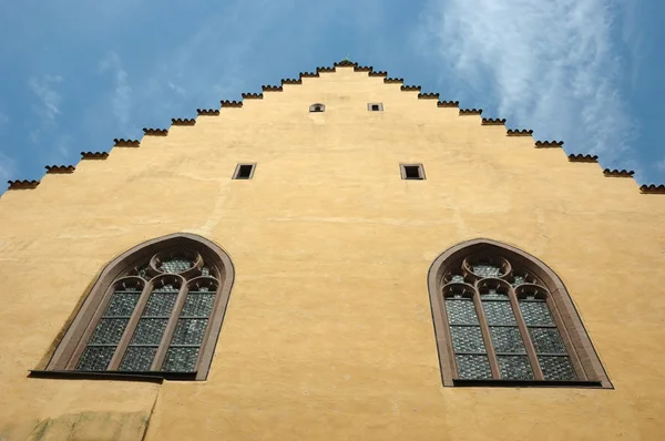 Регенсбургская готическая архитектура — стоковое фото