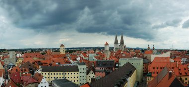 eski regensburg, Bavyera, Almanya, unesco miras Panoraması