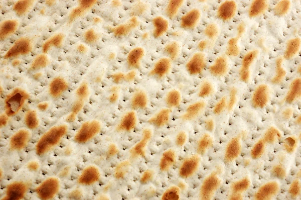 Jewish ritual holiday food unleavened bread -matzoh(background) — Stock Photo, Image