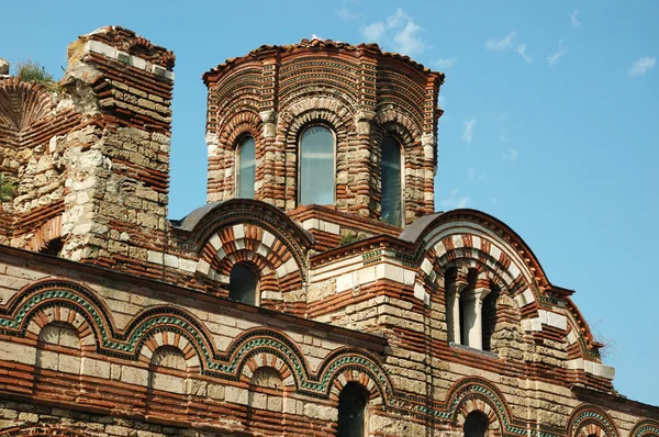 Kościół Chrystusa Pantokratora (XIII w.), nesebar, Bułgaria — Zdjęcie stockowe