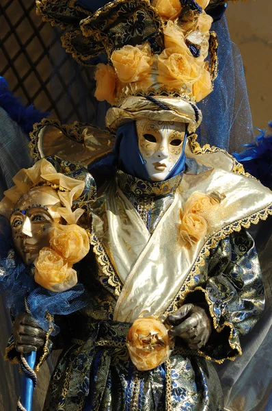 Máscara en el Carnaval de Venecia, Italia, 2011 — Foto de Stock
