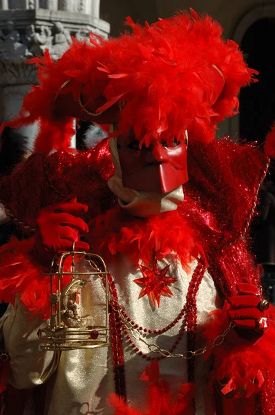 Casanova maske ved karneval i Venedig 2011 - Stock-foto