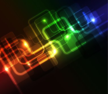 Glowing abstract background,ai 10 format clipart