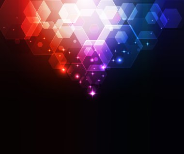 Glowing abstract background,ai 10 format clipart