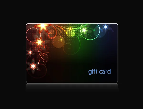 Δώρο κάρτα — Διανυσματικό Αρχείο