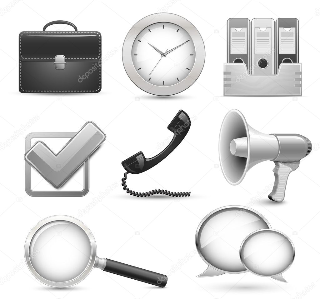 Icons for business web site