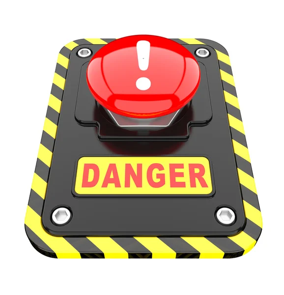 Danger, help button — Stock Photo, Image