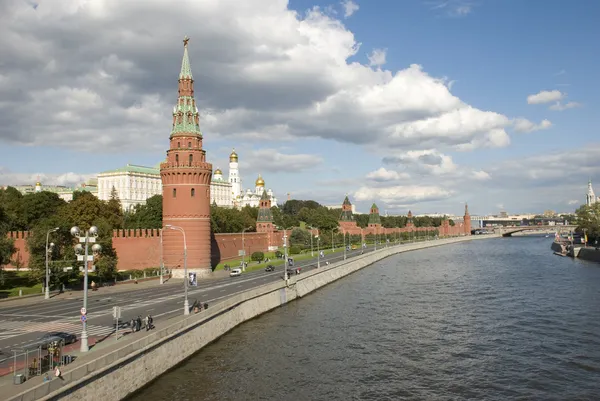 Nábřeží Kremlu — Stock fotografie