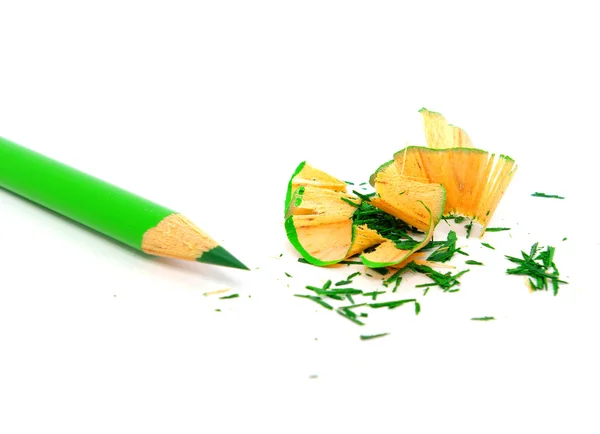 Πράσινο μολύβι — Φωτογραφία Αρχείου